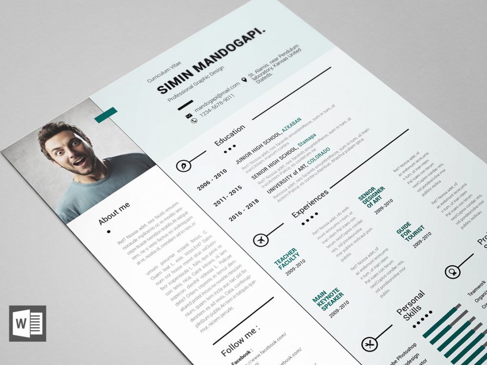 free resume templates 2020 word download