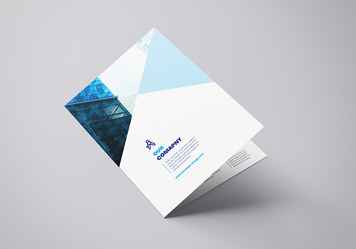 Download Free 4 X A4 Bifold Brochure Mockups For Your Business 2020 Daily Mockup PSD Mockup Templates