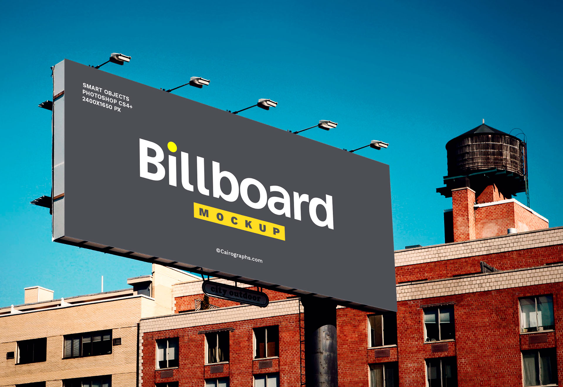 Free Billboard Mockup PSD Template 2023 Daily Mockup