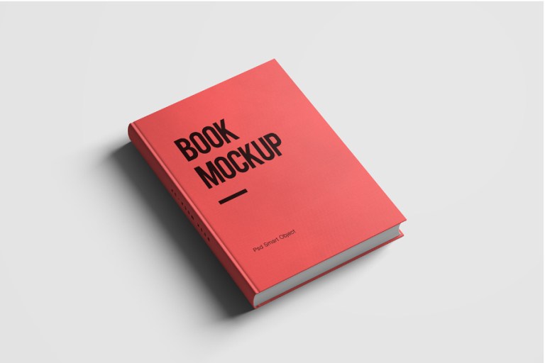 Free PSD Book Mockup