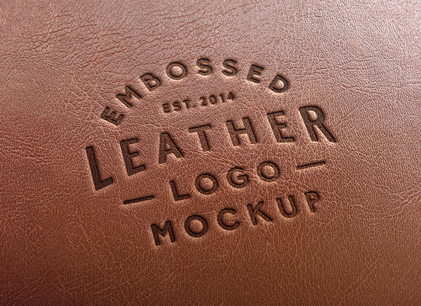 Download Leather Logo Free Psd Mockup Template 2020 Daily Mockup PSD Mockup Templates