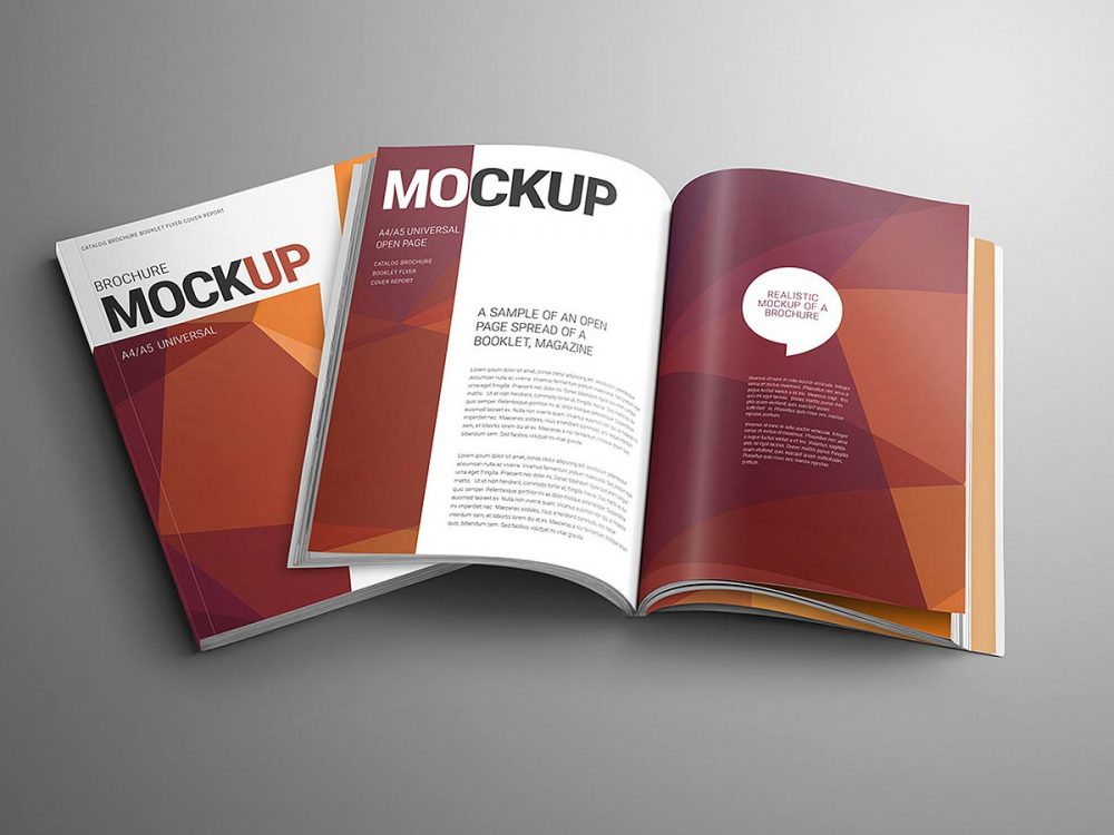 Download Best Free Brochure Catalog Mockups 2021 Daily Mockup