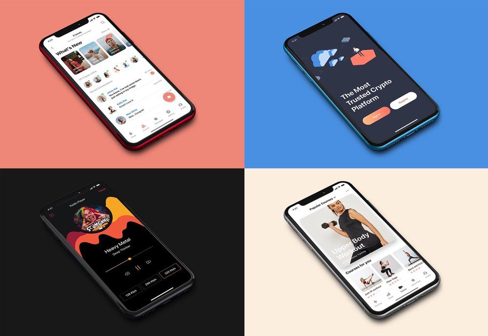 Download iPhone XR Design Mockup Free 2020 - Daily Mockup