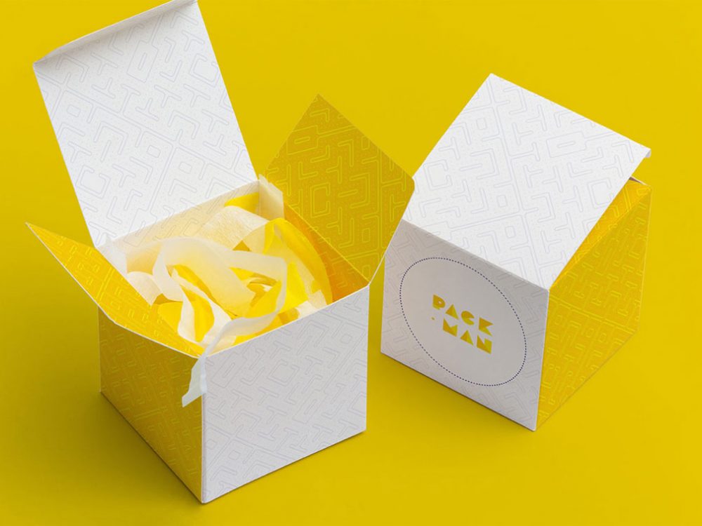 Paper Box Mockup