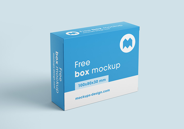 Download Free Box Mockup Psd Templates In 2020 Dailymockup PSD Mockup Templates