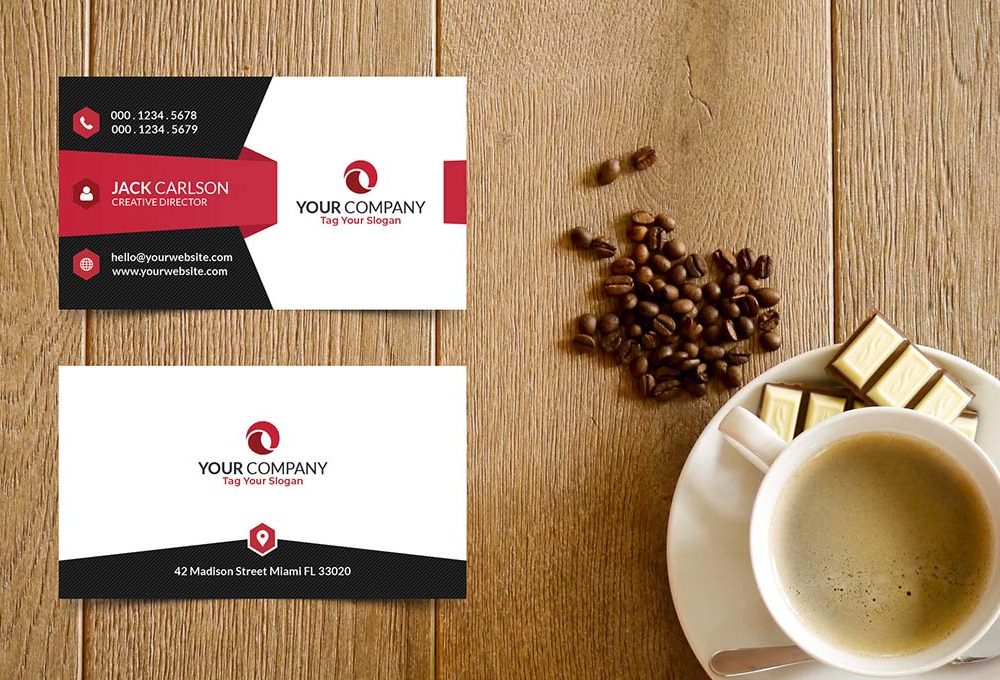 Download Free Business Card Mockup Design Template 2021 - Daily Mockup