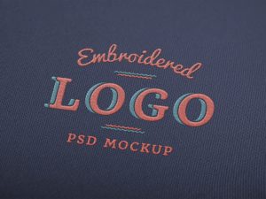 Free Embroidered Logo Mockup PSD 2021 - Daily Mockup