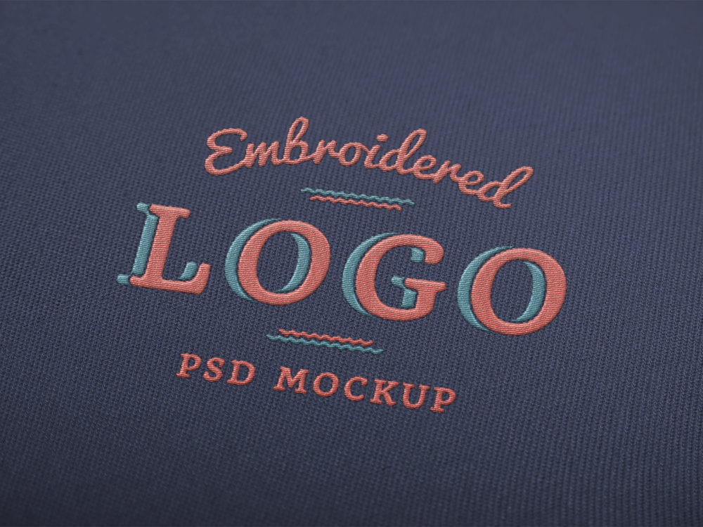 Download Free Embroidered Logo Mockup PSD 2020 - Daily Mockup