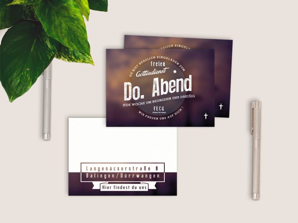 Free Invitation Card Mockup