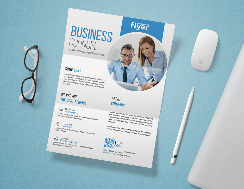 Corporate Flyer Mockup Free Psd Template 21 Daily Mockup