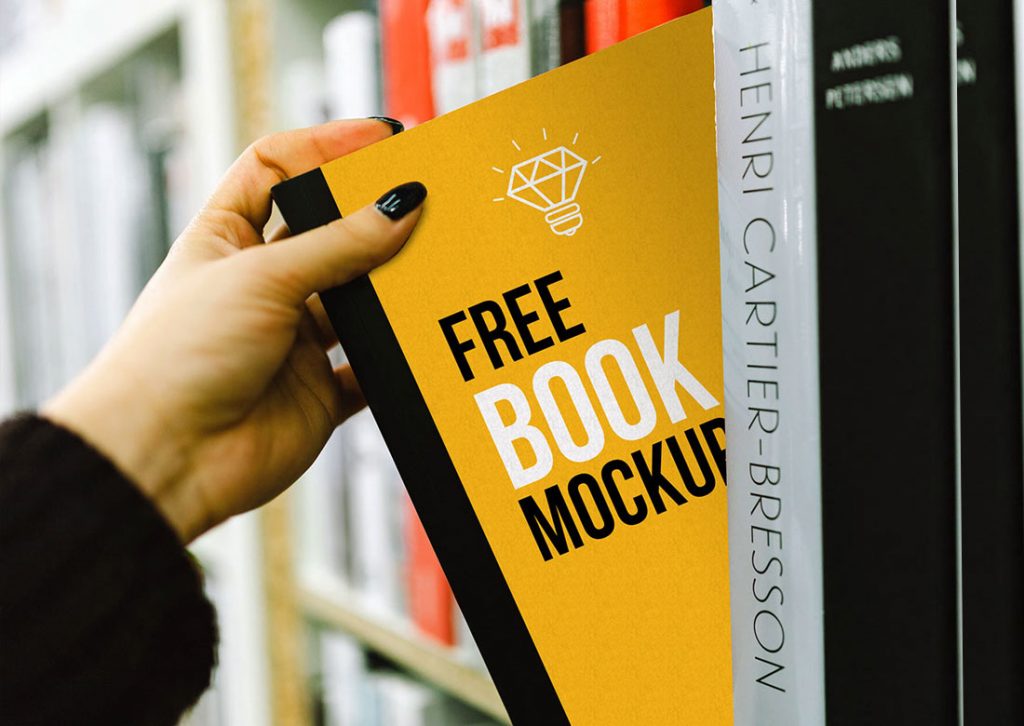 Free Book Cover Mockup