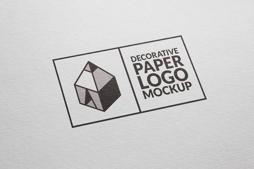 Paper Logo Mockup