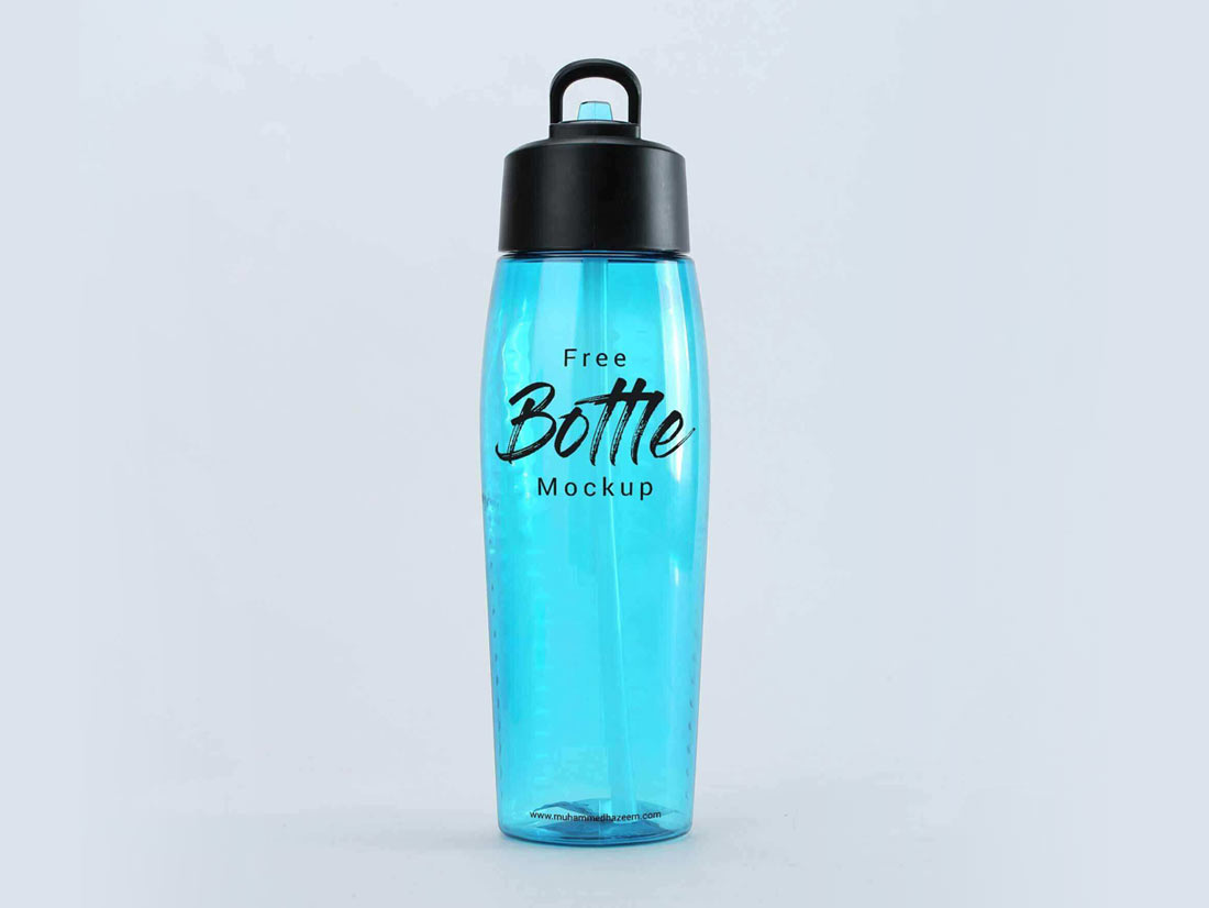 Free Water Bottle Mockup PSD Template 2020 - Daily Mockup