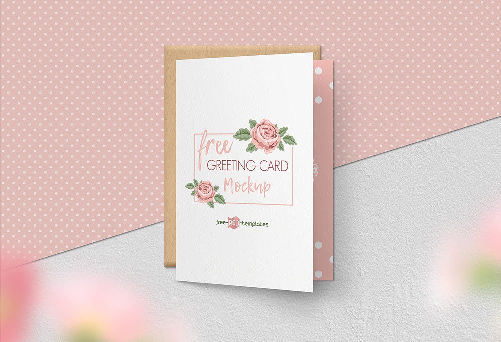 Free Greeting Card Mockup