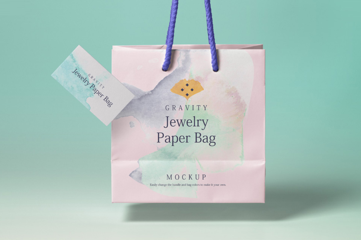 Download Paper bag free mockup PSD template for shopping 2020 - Daily Mockup