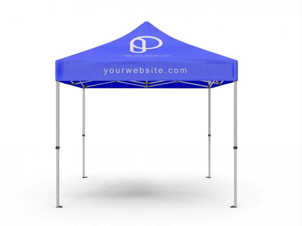 Free Promotional Tent Mockup