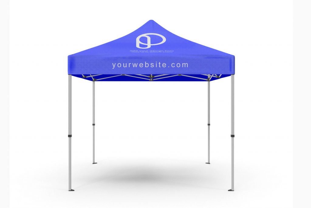 Free Promotional Tent Mockup