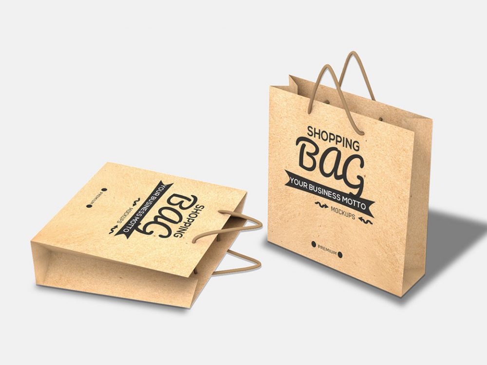 Shopping Bag Mockup Free