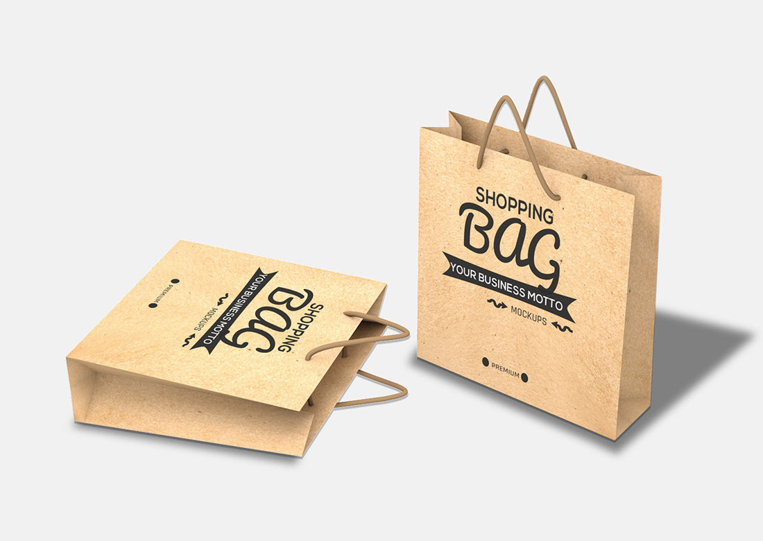 Download Shopping Bag Mockup Free PSD Template 2021 - Daily Mockup