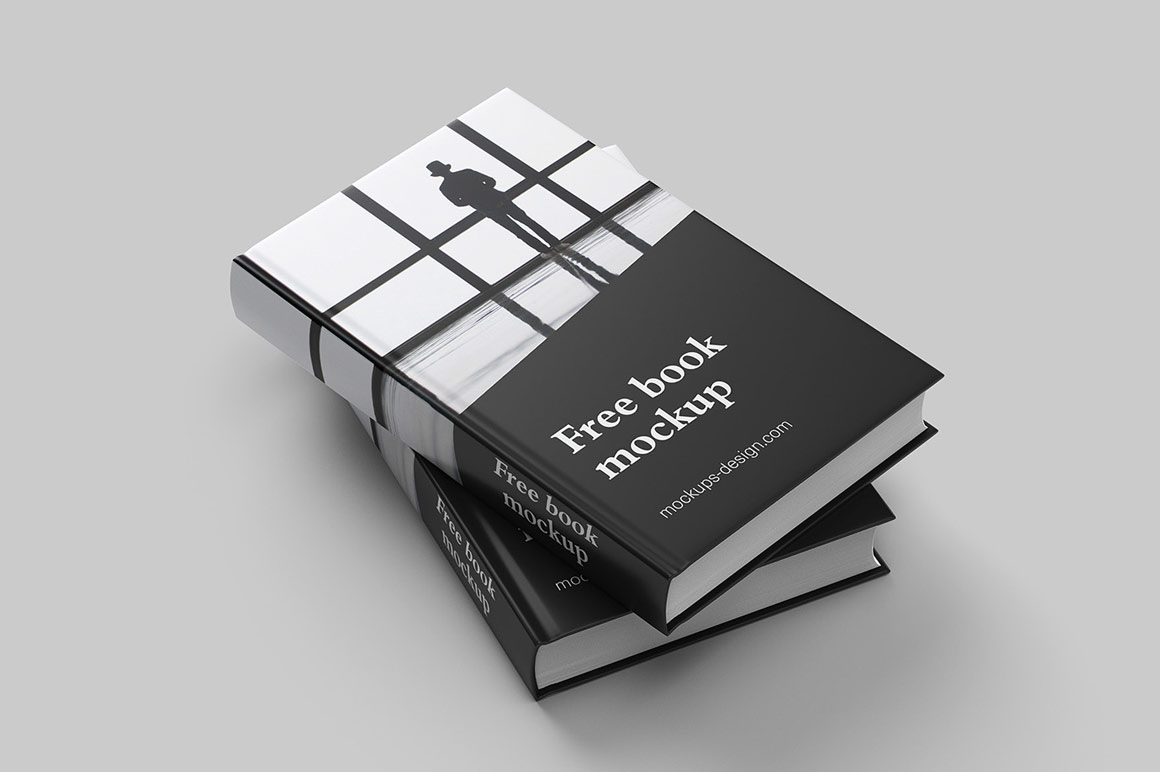 Free Book PSD Mock-up Template 2023 - Daily Mockup