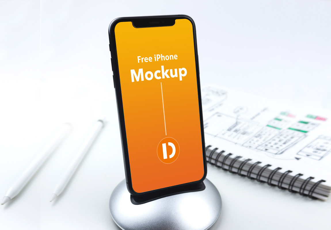 Download Free iPhone Mockup PSD 2020 - Daily Mockup