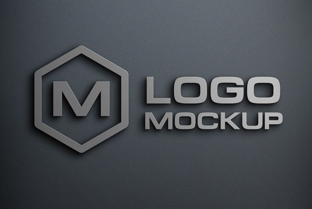 Free Logo Mockup PSD