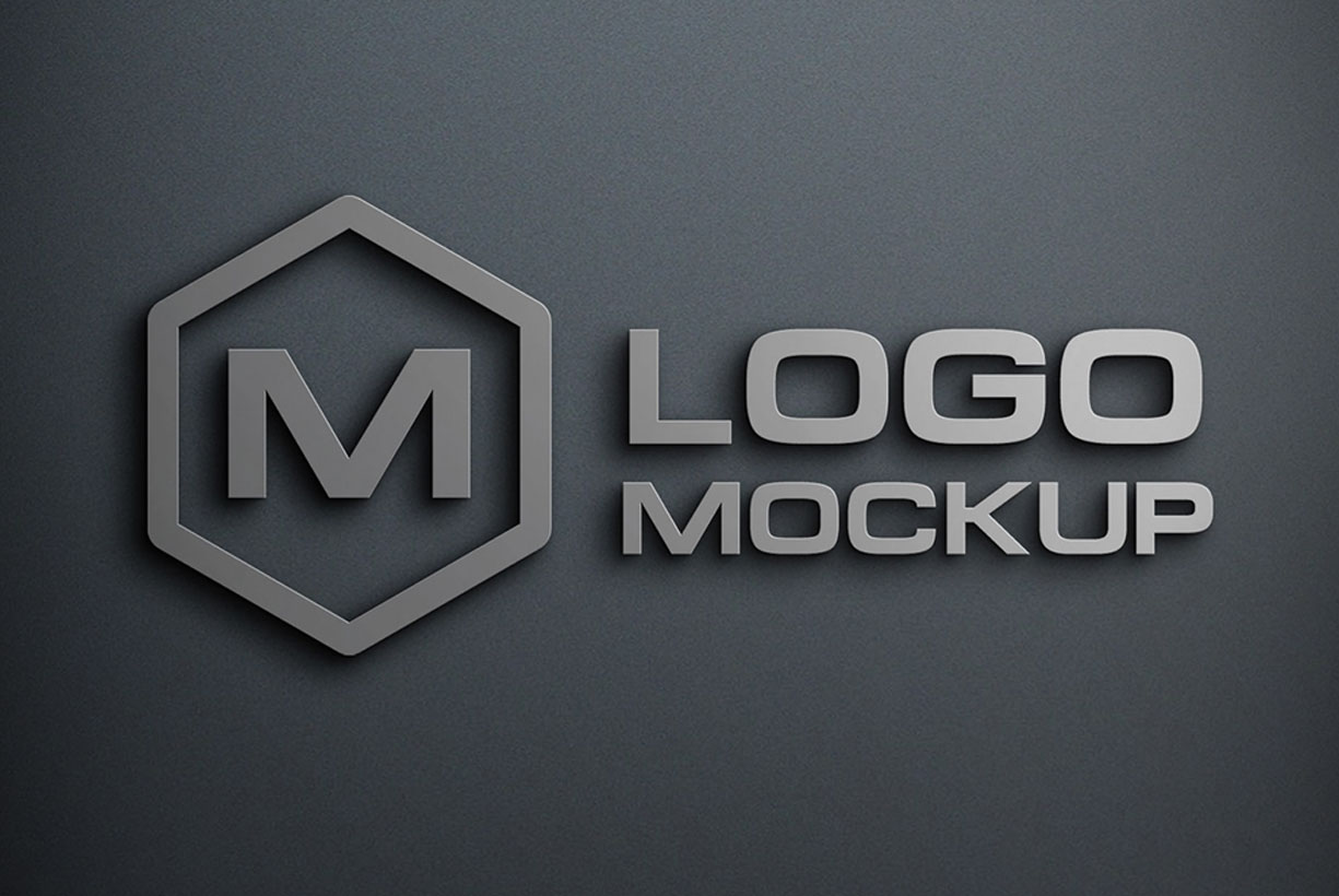 photoshop logo mockup free download