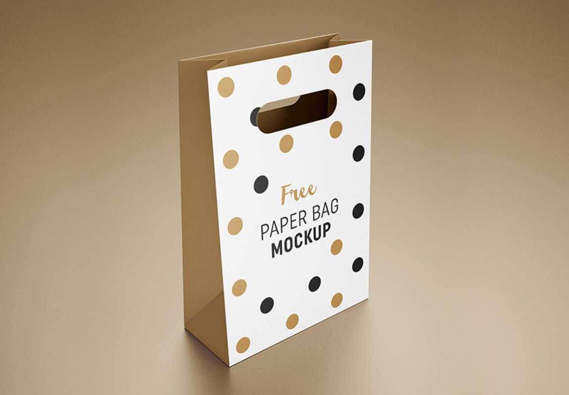 Download Free Paper Bag Mock-up PSD 2021 - Daily Mockup