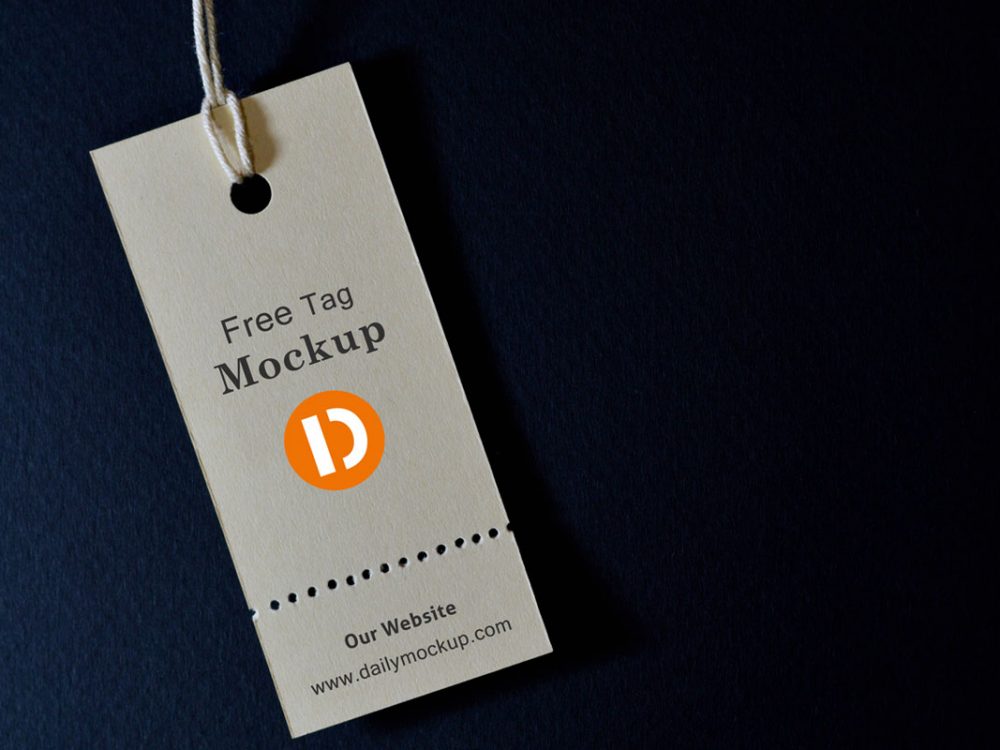 Free Tag Mock-up