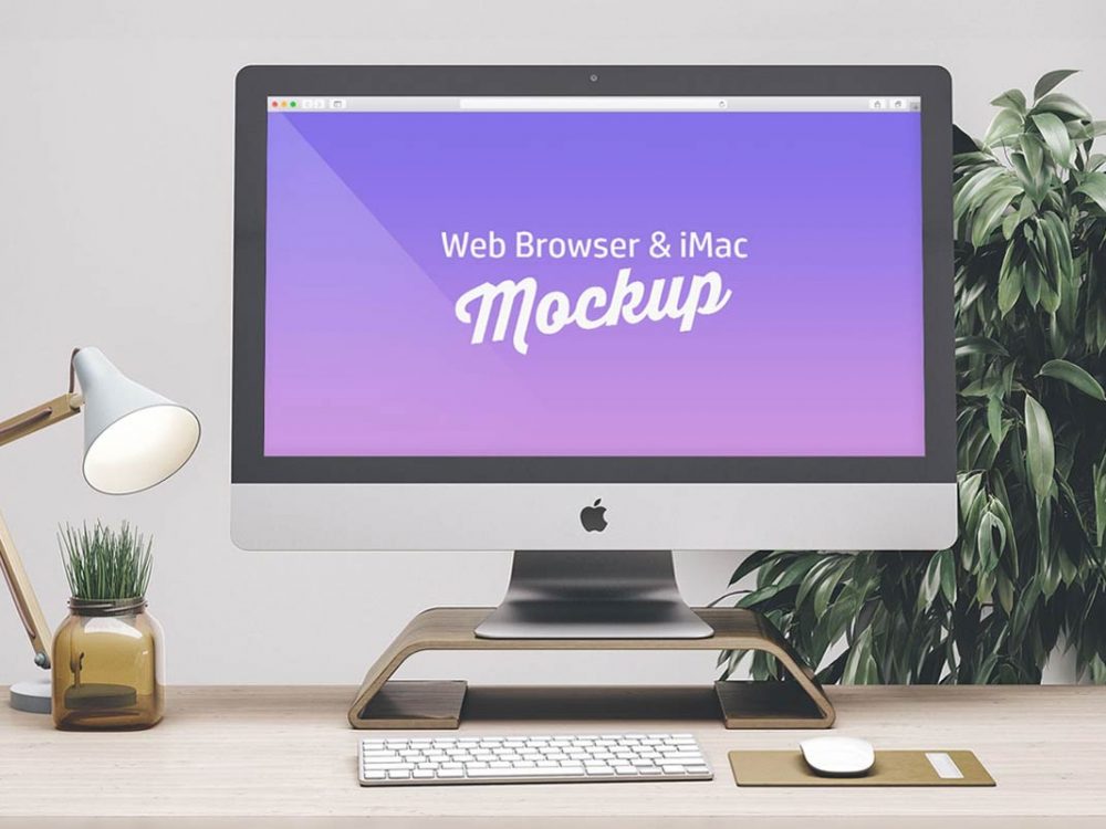 iMac Mockup Free