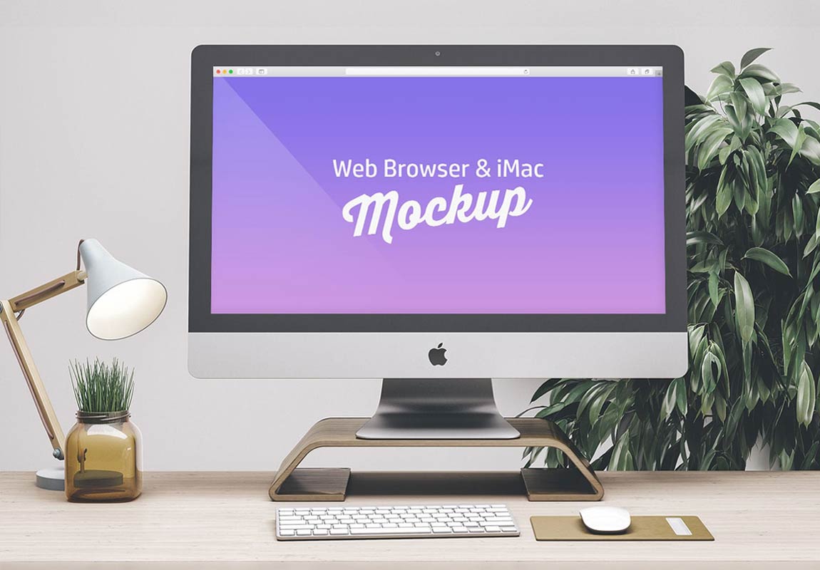Download iMac Mockup Free PSD Download 2020 - Daily Mockup