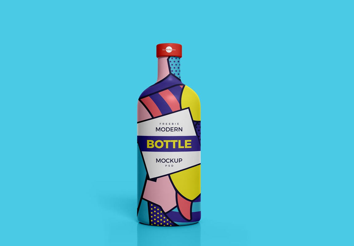 Download Latest Free Bottle Mockup Psd 2021 Daily Mockup