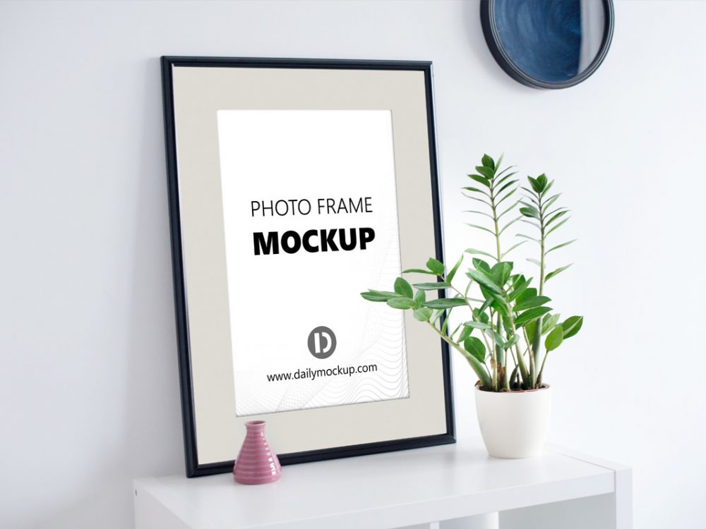 desktop frame mockup