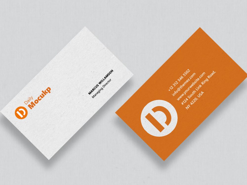 Business Card Mockup Free