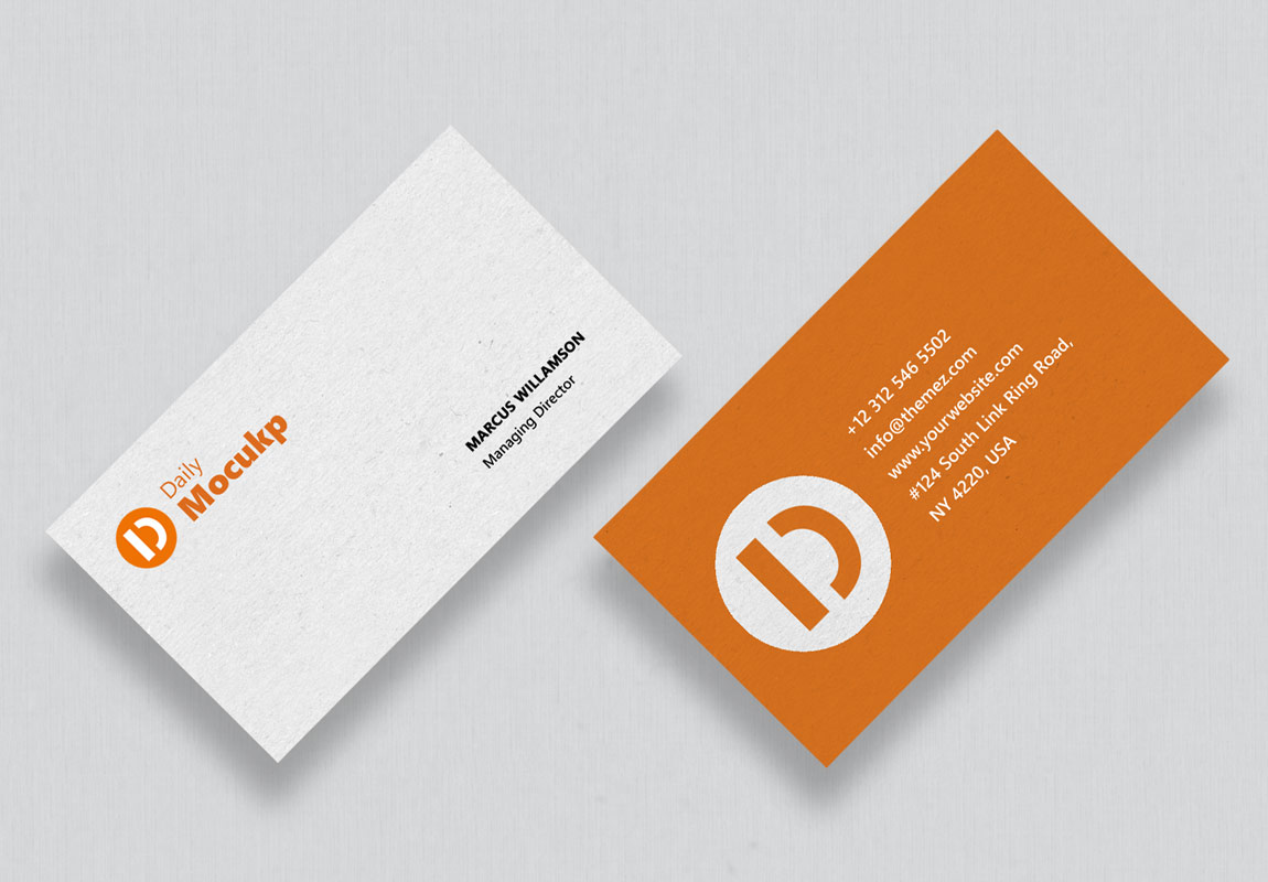 Business Card Mockup Free Download Prototypes