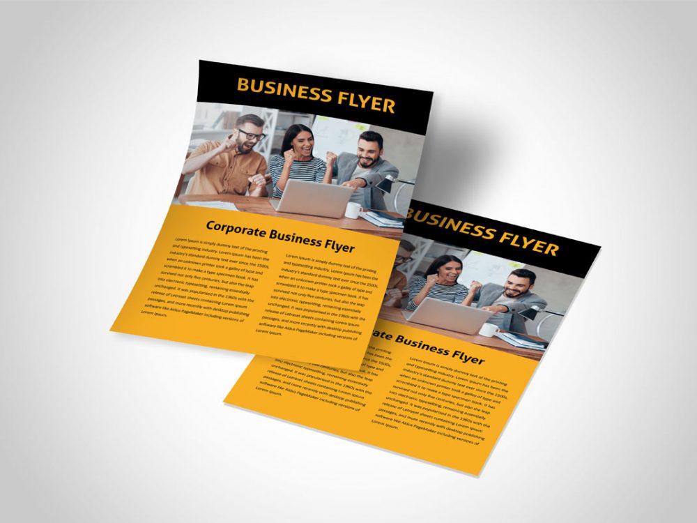 Flyer Mockup Free