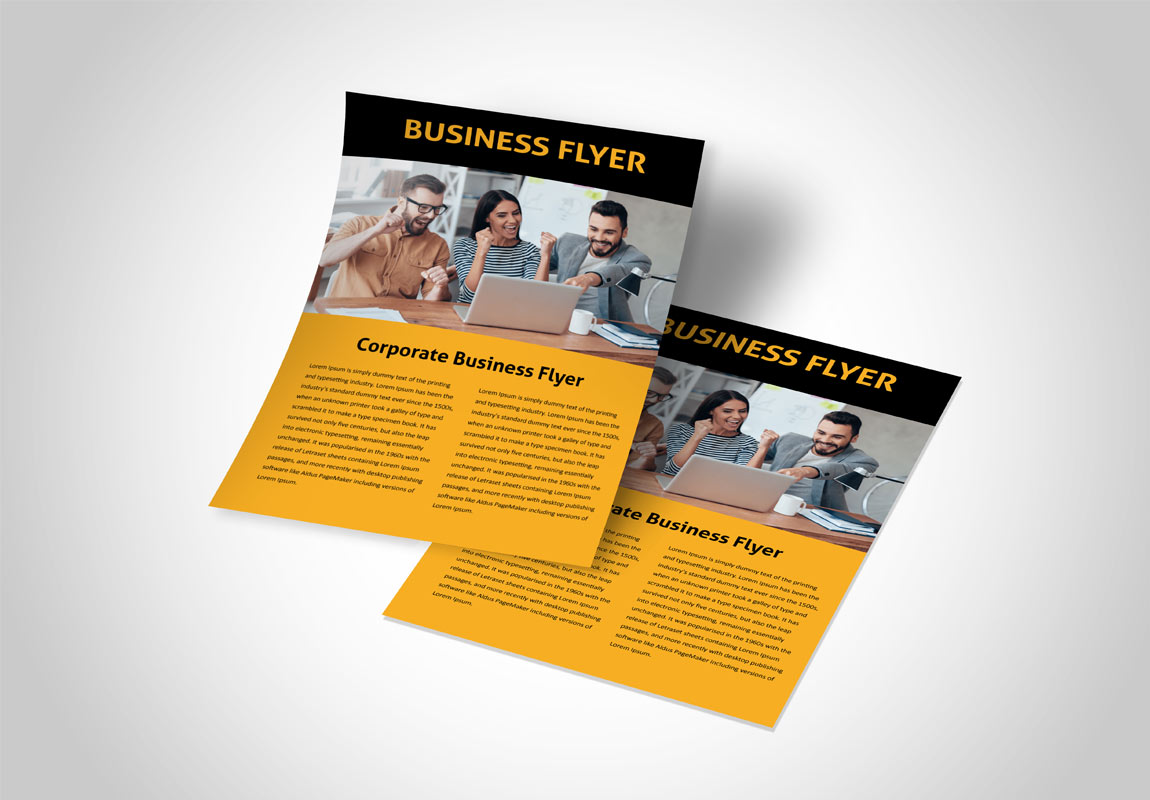 Download Business Flyer Mockup Free PSD 2020 - Daily Mockup