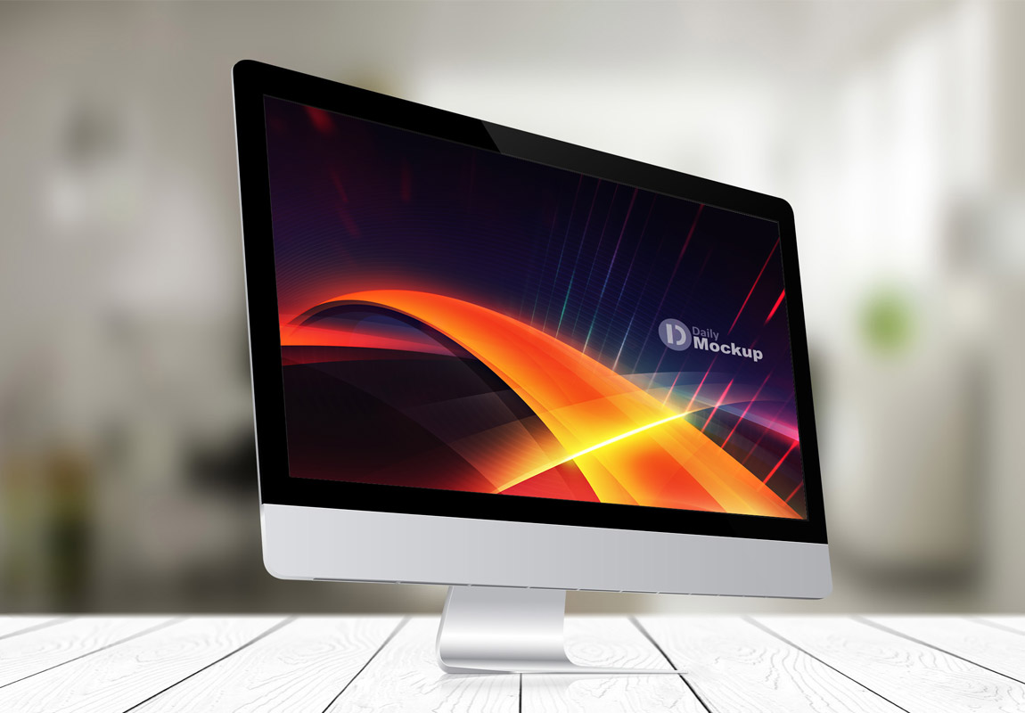 Computer Mockup Free Download 2021 - Daily Mockup