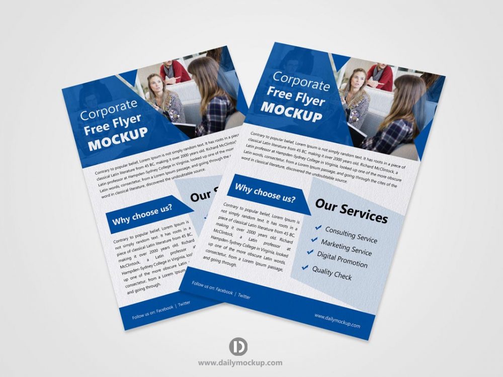 corporate flyer template