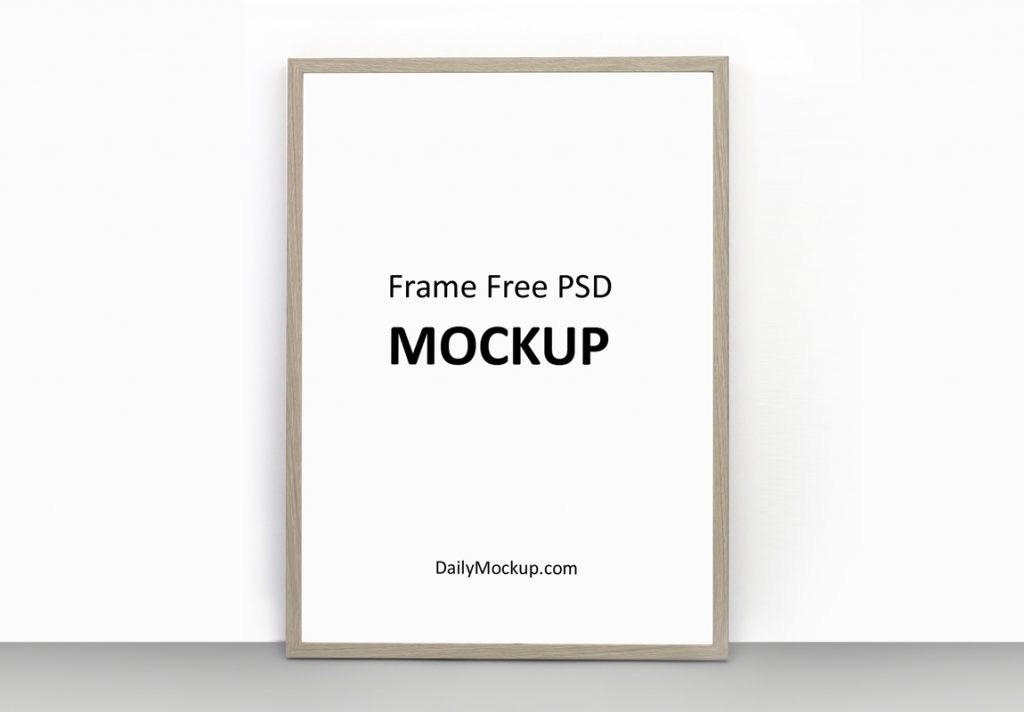 free frame psd mockup