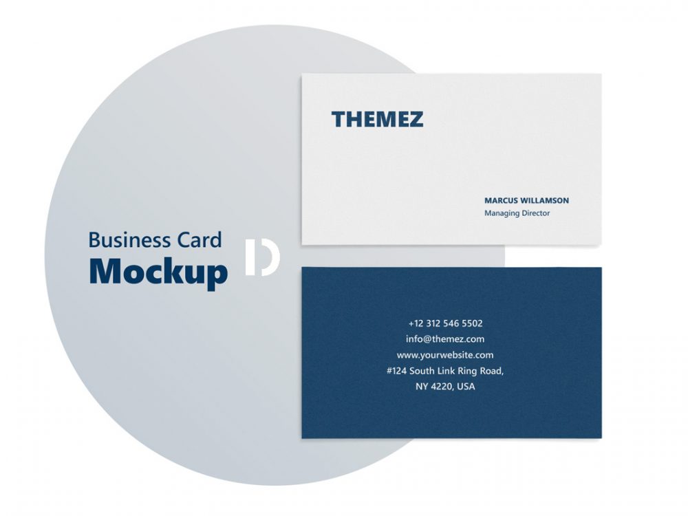 Download Business Card Mockup Free Download 2020 - Daily Mockup