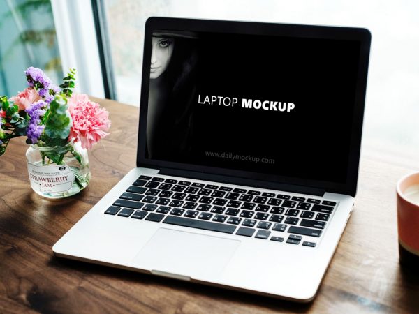 free laptop mockup