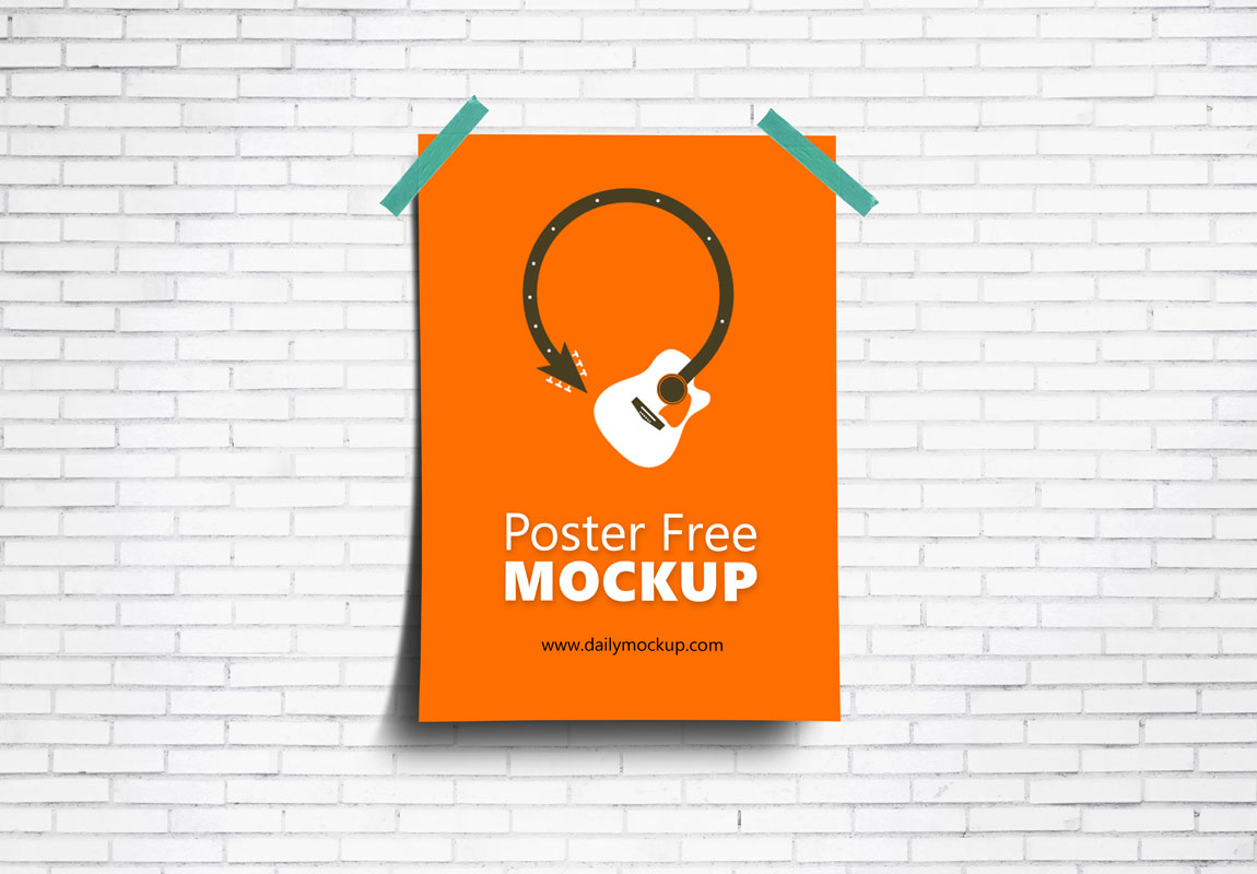 Download Free Poster Mockup Download 2020 - Daily Mockup