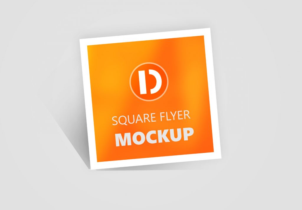 Download Free Square Flyer Mockup 2021 Daily Mockup