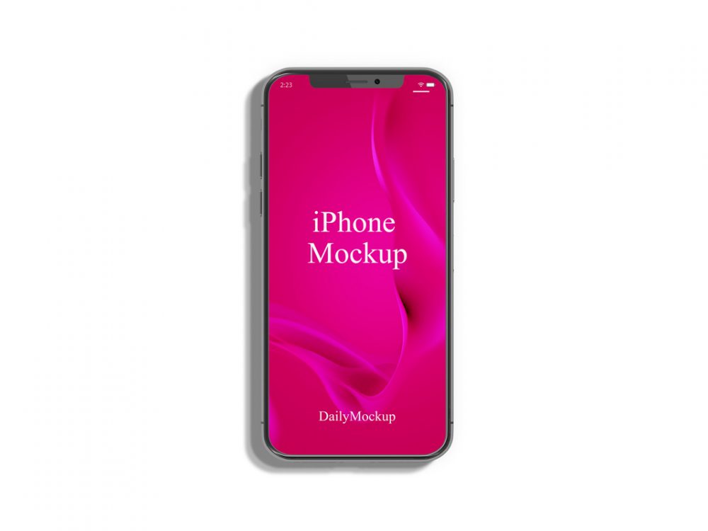 iPhone Mockup Free PSD Download 2020 - Daily Mockup