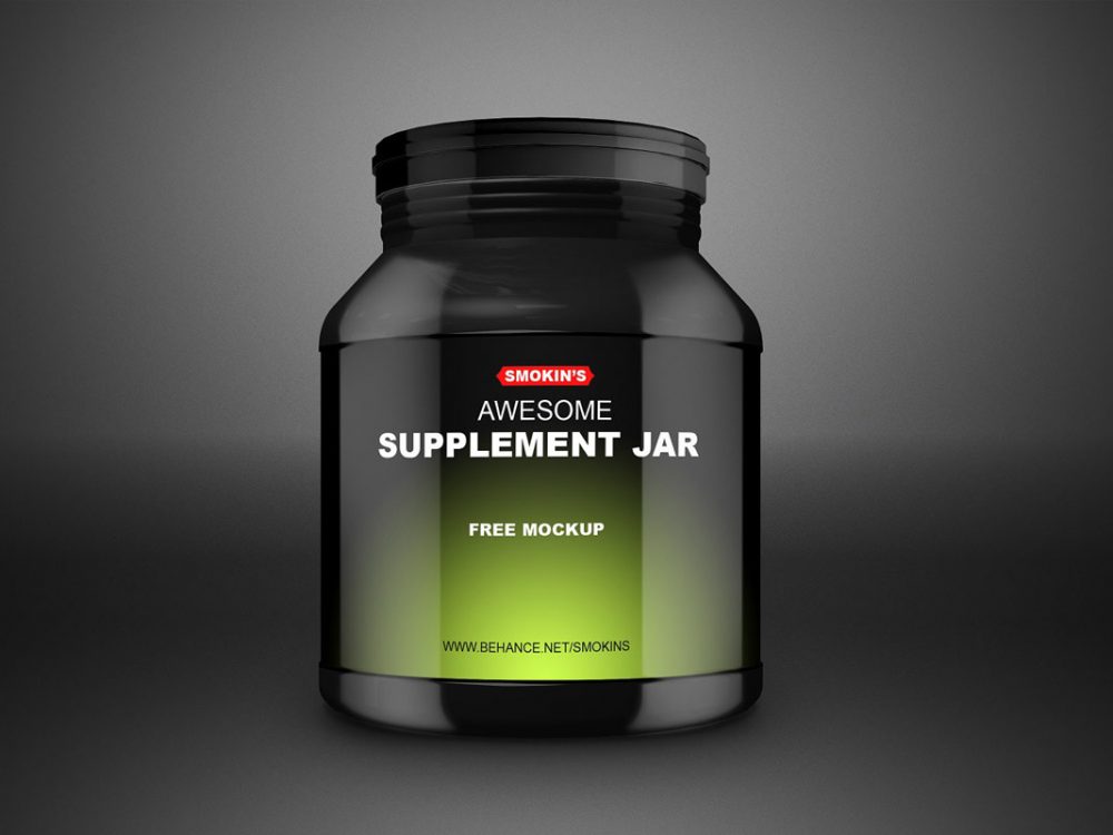 Jar Mockup Free