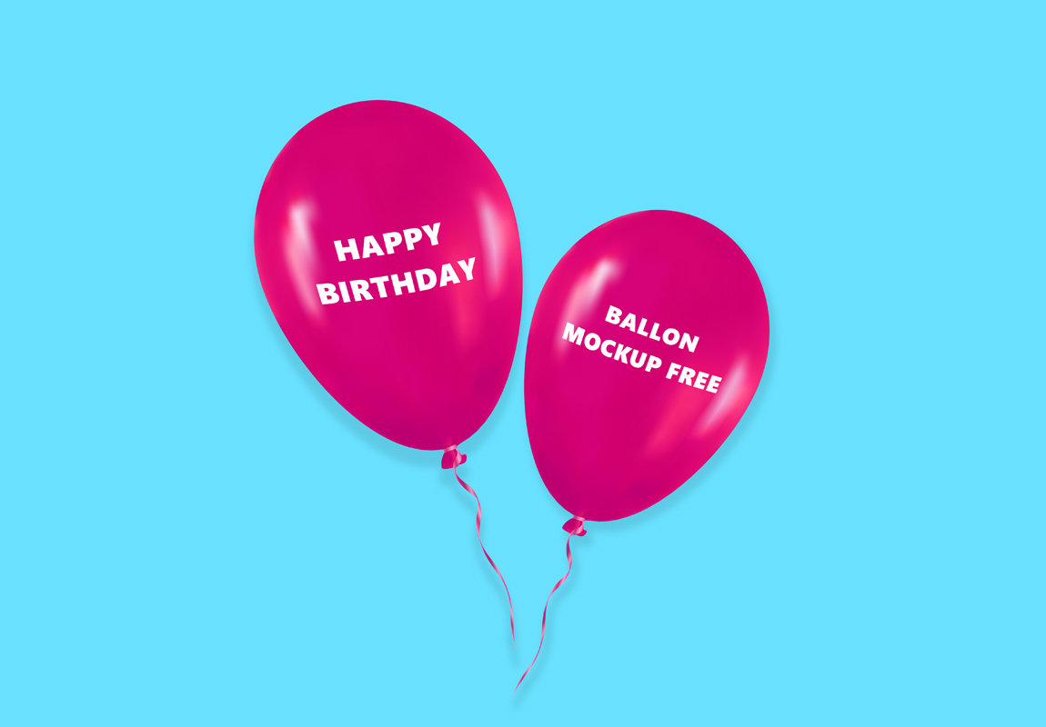 Absorberen leeg Het kantoor Balloon Mockup Free PSD 2023 - Daily Mockup