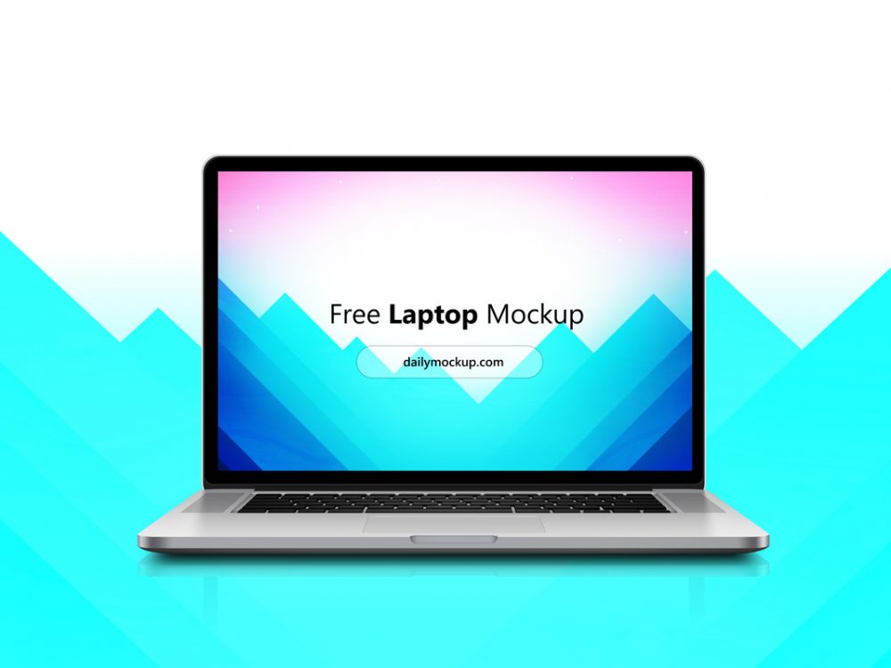 Free Laptop Mockup (Macbook) 2020 - Daily Mockup