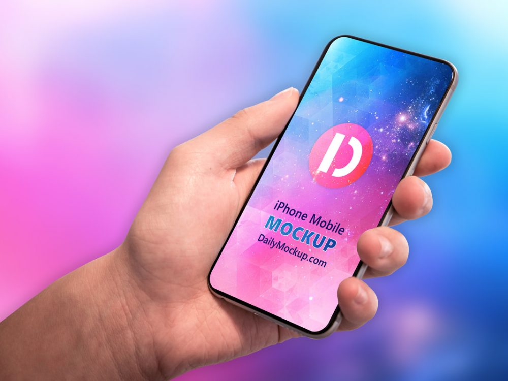 Download iPhone Mobile Mockup Free PSD 2020 - Daily Mockup