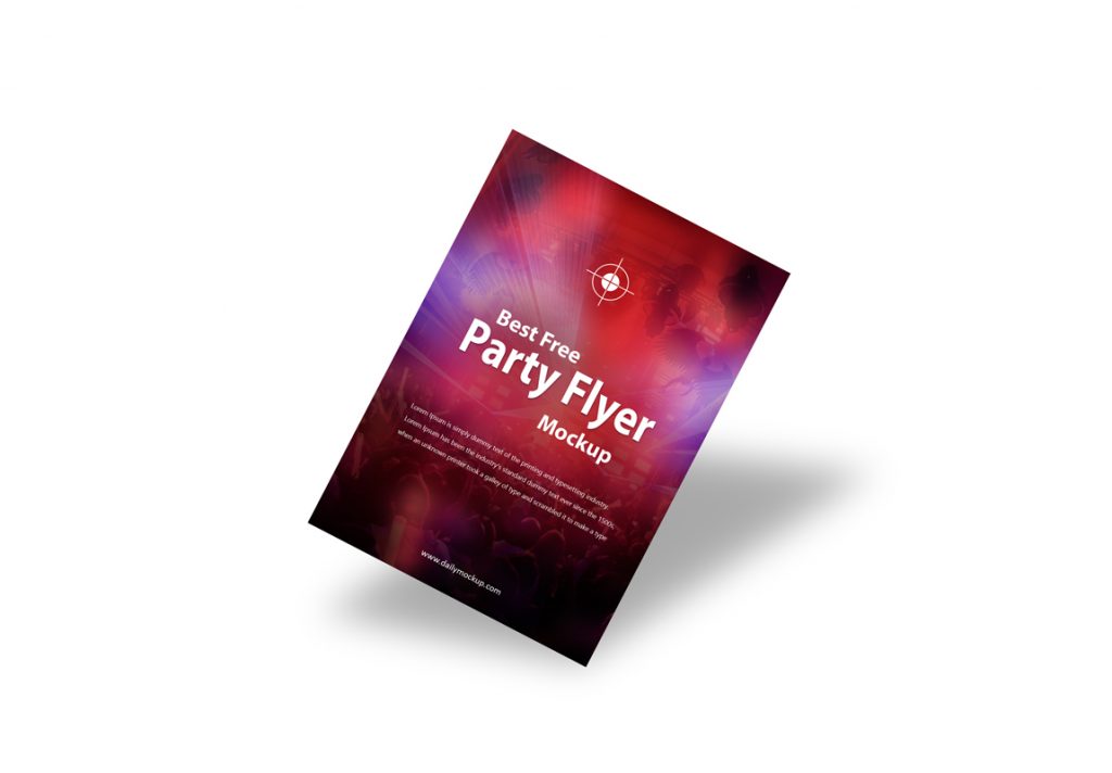 Party Flyer Mockup